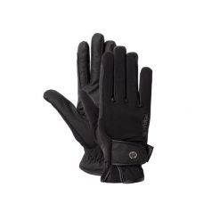 Kurtki zimowe damskie do jazdy konnej B Vertigo Sinja. Czarne rękawiczki B VERTIGO, bez wzorów, sportowe. Za 193.50 zł.