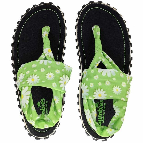 Sandały damskie GUMBIES SLINGBACK SANDAL. Zielone sandały Gumbies, bez wzorów, sportowe, bez obcasa, bez zapięcia. Za 69.99 zł.