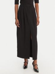 Marella Spódnica maxi Strenna 2613101013 Czarny Regular Fit. Czarne spódnice Marella, bez wzorów, z syntetyku, maxi. Za 669.99 zł.