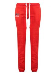 Geographical Norway Spodnie dresowe "Marcana" w kolorze czerwonym rozmiar: XL. Czerwone spodnie dresowe Geographical Norway, xl, bez wzorów, z bawełny. Za 79.03 zł.