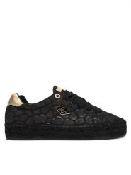 REPLAY Espadryle GWF22 .000.C0098T Czarny. Czarne espadryle Replay, bez wzorów, z materiału, bez obcasa, bez zapięcia. Za 399.99 zł.