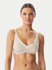 BOSS Stringi 50556244 Beżowy jasny. Brązowe stringi Boss, bez wzorów, z syntetyku. Za 129.99 zł.