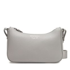 Torebka Emporio Armani. Szare listonoszki Emporio Armani, bez wzorów, bez dodatków. Za 459.99 zł.