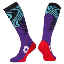 Skarpety narciarskie snowboardowe unisex O'neal Pro Sock. Czerwone skarpety O'NEAL, bez wzorów, z elastanu. Za 69.00 zł.
