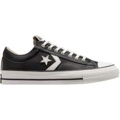 Buty sportowe Converse Star Player 76 Fall Leather. Czarne obuwie sportowe Converse, bez zapięcia. Za 490.00 zł.