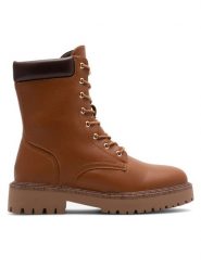 Jenny Fairy Trzewiki ELISA WS5896-17 Brązowy. Brązowe botki Jenny Fairy, bez wzorów, z materiału, bez obcasa, na płaskiej podeszwie, bez zapięcia. Za 159.99 zł.