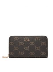 Liu Jo Duży Portfel Damski Ecs Xl Zip Around AF5170 E0668 Brązowy. Brązowe portfele Liu Jo, bez wzorów, ze skóry. Za 299.99 zł.