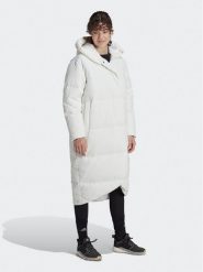 Adidas Kurtka puchowa Big Baffle Down Coat HN9939 Biały Loose Fit. Białe kurtki sportowe Adidas, m, bez wzorów, z puchu, bez kaptura, outdoorowe. Za 1,119.00 zł.