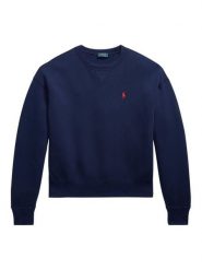 Polo Ralph Lauren Bluza 211978306504 Granatowy Regular Fit. Niebieskie bluzy Polo Ralph Lauren, xs, bez wzorów, z bawełny, bez kaptura. Za 819.99 zł.