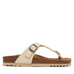 Japonki Scholl. Czarne klapki Scholl, bez wzorów, bez obcasa. Za 252.99 zł.