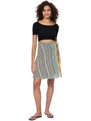 Aller Simplement Spódnica w kolorze beżowo-morskim rozmiar: 34-40. Brązowe spódnice Aller Simplement, bez wzorów, z bawełny, mini. Za 56.99 zł.