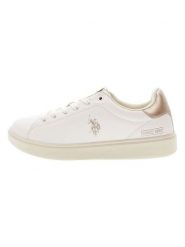 U.S. Polo Assn. Sneakersy w kolorze białym rozmiar: 37. Białe trampki U.S. Polo Assn., bez wzorów, bez zapięcia. Za 209.82 zł.