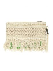 BLE Kopertówka w kolorze beżowym - 25 x 17 cm rozmiar: onesize. Brązowe kopertówki BLE, bez wzorów, z materiału, bez dodatków. Za 34.95 zł.