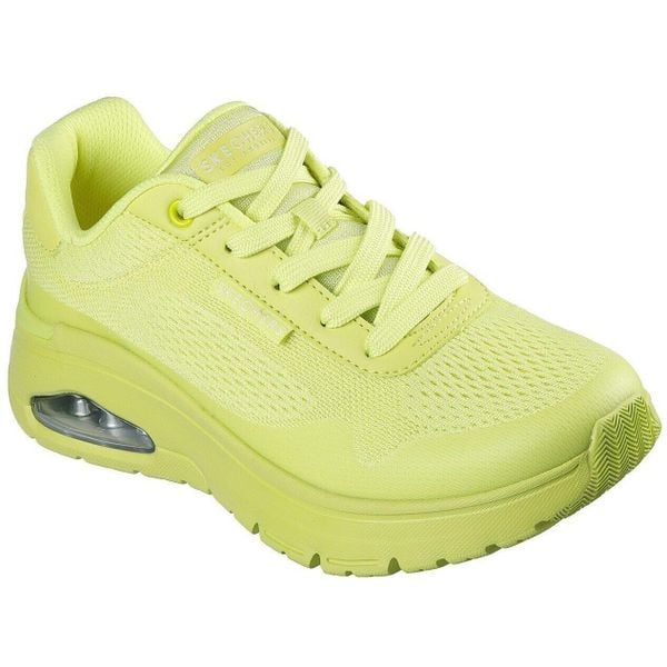 Buty sportowe damskie Skechers Uno Flex Spring On. Zielone obuwie sportowe Skechers, bez zapięcia. Za 490.00 zł.
