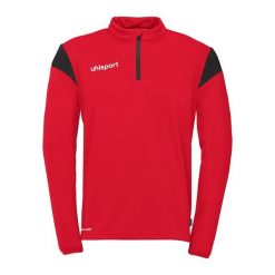 Bluza treningowa z zamkiem błyskawicznym 1/4 Uhlsport Squad 27. Czarne bluzy Uhlsport, bez wzorów, bez kaptura. Za 217.50 zł.