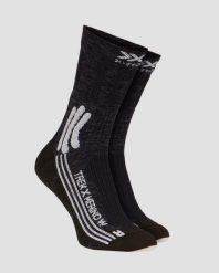 Skarpety damskie trekkingowe X-Socks Trek X Merino 4.0. Białe skarpety X Socks, bez wzorów, z wełny. Za 90.00 zł.