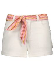 B.Nosy Szorty dżinsowe "Patty" w kolorze białym rozmiar: 116. Białe szorty B.Nosy, bez wzorów, z tkaniny. Za 69.99 zł.