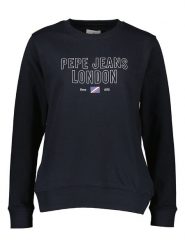 Pepe Jeans Bluza w kolorze granatowym rozmiar: XL. Niebieskie bluzy Pepe Jeans, xl, bez wzorów, z jeansu, bez kaptura. Za 96.83 zł.