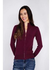 C& Jo Kardigan w kolorze bordowym rozmiar: 34. Czerwone kardigany C& Jo, bez wzorów. Za 121.99 zł.