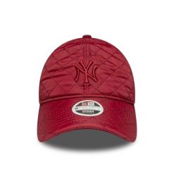 Czapka New Era Wmns Padded 9Twenty Neyyan Fbg Damskie. Czerwone czapki New Era, bez wzorów, z materiału. Za 201.99 zł.