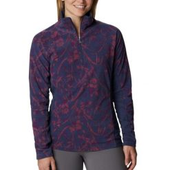 Bluza turystyczna damska Columbia Glacial IV 1/2 Zip. Bluzy Columbia, bez wzorów, z polaru, bez kaptura. Za 128.70 zł.