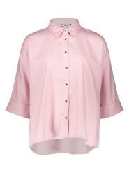 ONLY Bluzka w kolorze jasnoróżowym rozmiar: XL. Różowe bluzki Only, s, bez wzorów, z lyocellu, bez kołnierzyka, bez ramiączek. Za 144.95 zł.