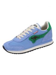 Kangaroos Skórzane sneakersy "Aussie 2.0" w kolorze niebieskim rozmiar: 42. Niebieskie trampki KangaROOS, bez wzorów, z materiału, bez zapięcia. Za 208.99 zł.