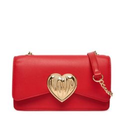 Torebka LOVE MOSCHINO. Czerwone torebki klasyczne Love Moschino, bez wzorów, bez dodatków. Za 1,099.00 zł.
