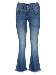 Herrlicher Dżinsy - Slim fit - w kolorze niebieskim rozmiar: W25. Niebieskie jeansy Herrlicher, z aplikacjami. Za 131.74 zł.