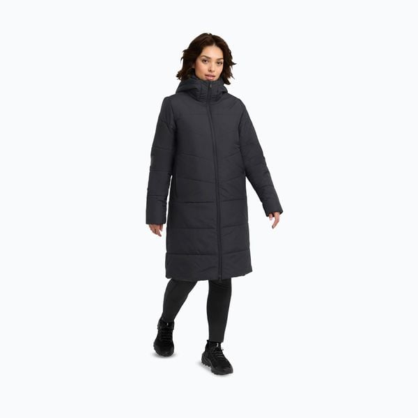 Płaszcz puchowy damski Jack Wolfskin Deutzer Coat. Czarne płaszcze Jack Wolfskin, l, bez wzorów, z puchu, bez kaptura. Za 719.99 zł.