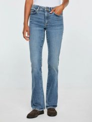 Jeansy damskie bootcut niebieskie anela 488. Niebieskie jeansy Big Star, l, bez wzorów, z podwyższonym stanem. Za 299.99 zł.
