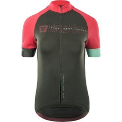 Koszulka sportowa damska Radvik Foxtrot. Zielone koszulki sportowe RADVIK, bez wzorów, bez ramiączek, rowerowe. Za 161.18 zł.
