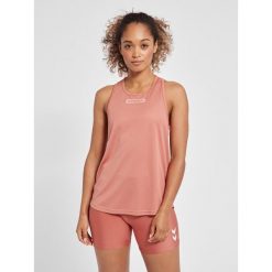 Damski tank top Hummel TE Tola. Fioletowe topy Hummel, xl, bez wzorów, z materiału, bez kołnierzyka, bez ramiączek. Za 137.00 zł.