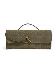 SUVRAI Torebka w kolorze khaki - 38 x 30 x 15 cm rozmiar: onesize. Brązowe torby na ramię SUVRAI, bez wzorów, z materiału, na ramię, bez dodatków. Za 121.99 zł.