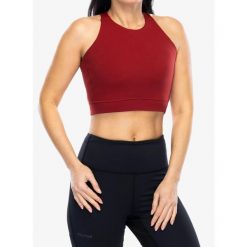 Biustonosz sportowy Smartwool Active Crop Bra. Czerwone bielizna sportowa Smartwool, l, bez wzorów. Za 230.99 zł.