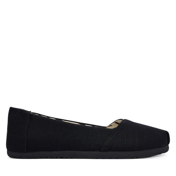 Baleriny Toms. Czarne baleriny Toms, bez wzorów, bez obcasa. Za 249.99 zł.