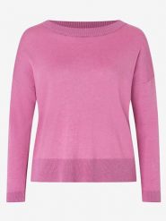 More & More Sweter w kolorze jasnoróżowym rozmiar: 40. Różowe swetry More & More, bez wzorów, bez ramiączek. Za 110.04 zł.