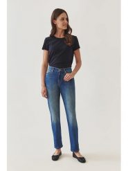 TATUUM Dżinsy - Regular fit - w kolorze granatowym rozmiar: 40. Niebieskie jeansy Tatuum, z aplikacjami. Za 167.28 zł.