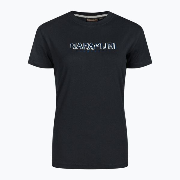 Koszulka damska Napapijri S-Kreis. Niebieskie bluzki Napapijri, m, bez wzorów, sportowe, bez kołnierzyka, bez ramiączek. Za 149.99 zł.