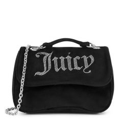 Torebka Juicy Couture. Czarne torebki klasyczne Juicy Couture, bez wzorów, bez dodatków. Za 279.99 zł.
