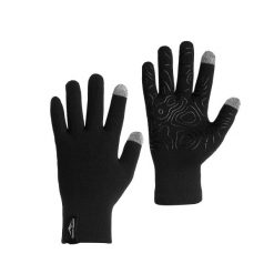 Rękawice turystyczne unisex Fjord Nansen Agir wodoodporne. Czarne rękawiczki FJORD NANSEN, bez wzorów, sportowe. Za 209.99 zł.