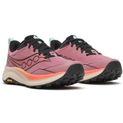 Buty trailowe damskie Saucony Peregrine 16. Czerwone obuwie sportowe Saucony, bez zapięcia. Za 691.89 zł.