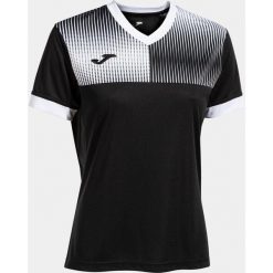 Ekologiczna Koszulka Joma Supernova Czarna i Biała dla Kobiet. Białe bluzki Joma, bez wzorów, z poliesteru, sportowe, bez kołnierzyka, bez ramiączek. W wyprzedaży za 156.35 zł.