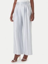 Eleh Spodnie materiałowe SS260403 Błękitny Relaxed Fit. Niebieskie spodnie materiałowe Eleh, bez wzorów, z materiału. Za 576.99 zł.